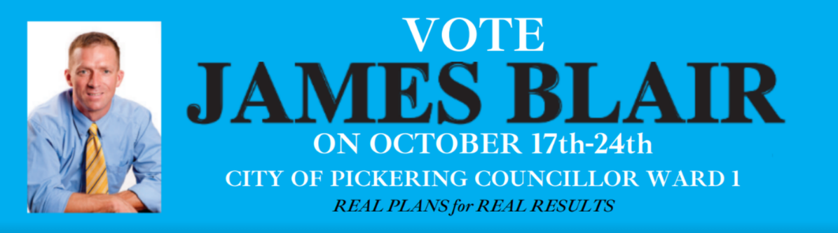 James Blair campaign logo